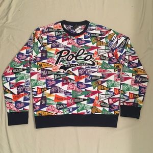 Brand New Polo Flag Logo Pull Over (Limited Edition)